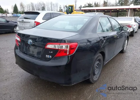 2013 Toyota Camry Hybrid Le из США, поврежденный, VIN 4T1BD1FK3DU085406